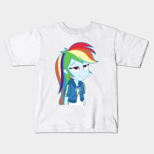 Annoyed Rainbow Dash Kids T-Shirt